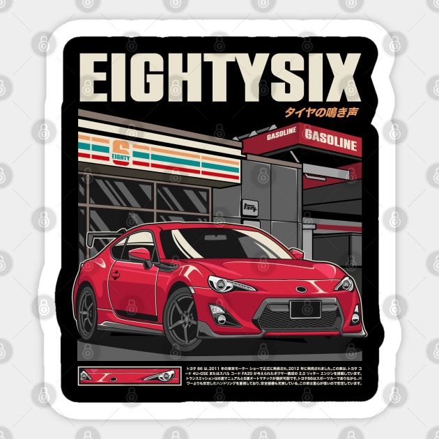 GT86 Sticker by squealtires